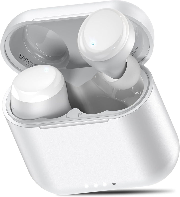 TOZO Auriculares inalámbricos T6, auriculares impermeables IPX8, so...