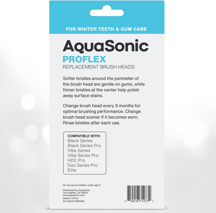 AquaSonic Cabezales de cepillo de repuesto originales Proflex | Ace...