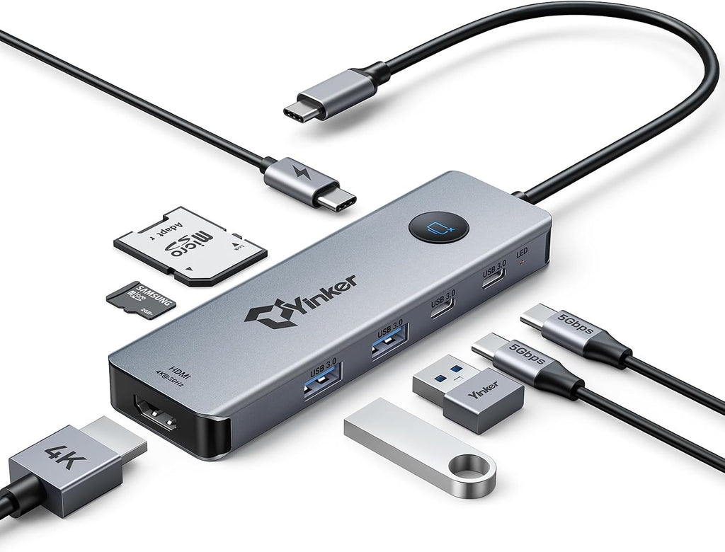 Yinker, C81X, hub USB 3.0