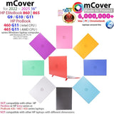 mCover Funda solo compatible con HP ProBook 460 de 16" 2022～202...