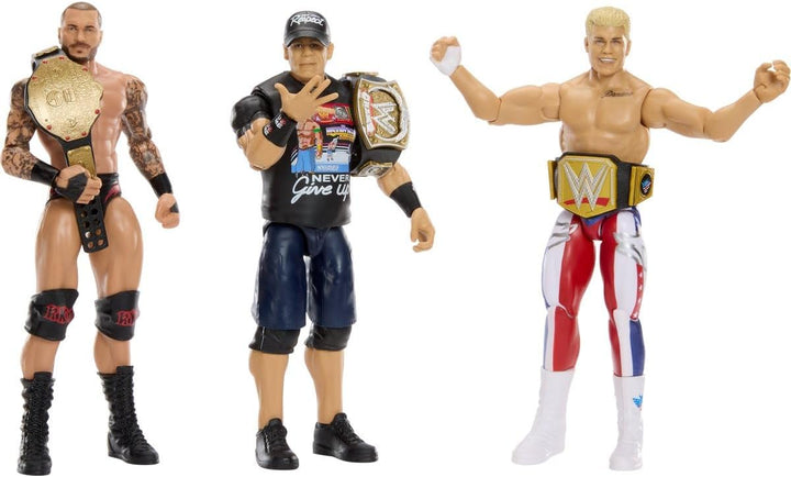 WWE John Cena Main Event Series Champions 2026 Figura de acción con...