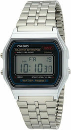 Casio Reloj de pulsera digital clásico A159W-N1DF, Digital
