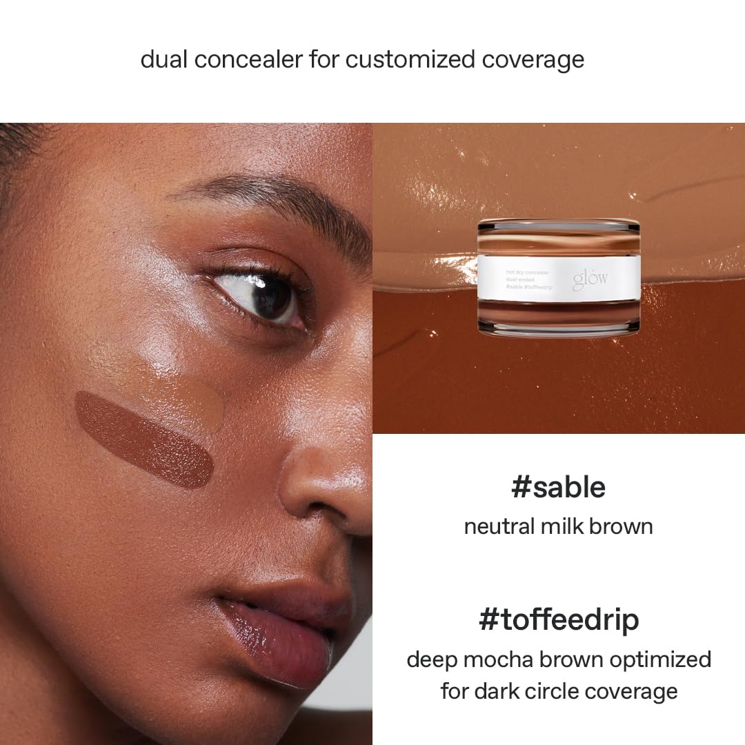 glow corrector no seco #sable #toffeedrip, cubre círculos y imperfe...
