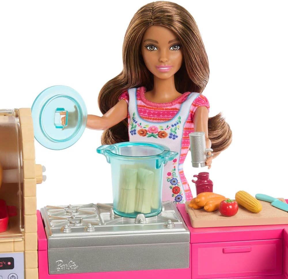 Barbie y Teresa Receta para la Amistad: muñeca de moda Teresa y jue...