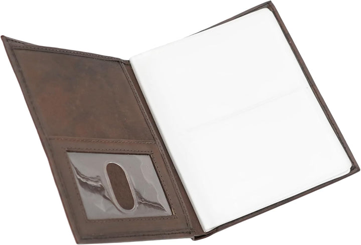 ag wallets Cartera europea hipster de cuero con bloqueo de señal RF...