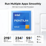 UGREEN NAS DXP4800 Plus NAS de escritorio de 4 bahías, CPU Intel Pe...