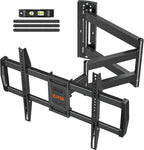 Soporte de pared para TV de brazo largo de 30" para televisores de 42-75 pulgadas, movimiento completo giratorio y tilt