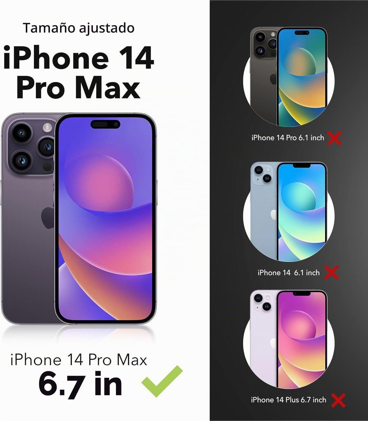ZAGG XTR2 - Protector de pantalla para iPhone 14 Pro Max