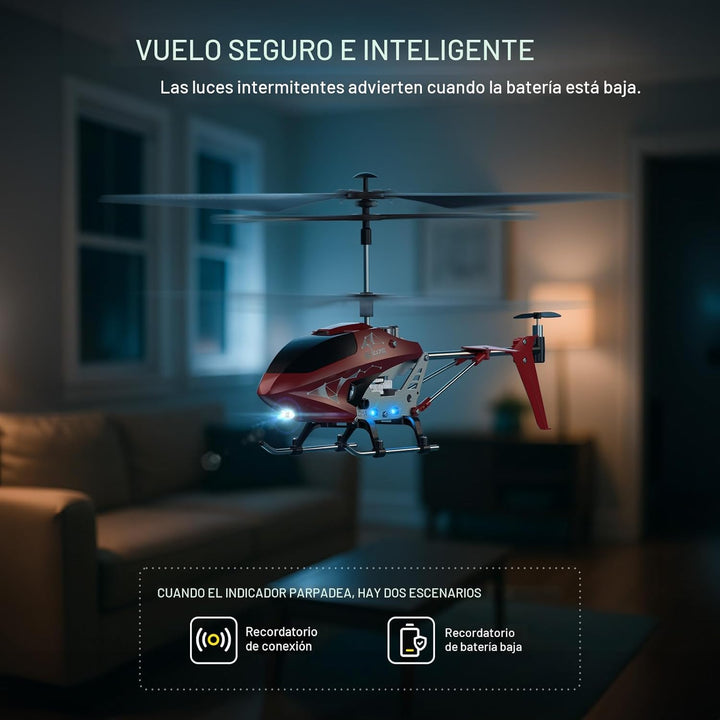 SYMA S107H-E Helicóptero RC para niños de 8-12 años y principiantes...