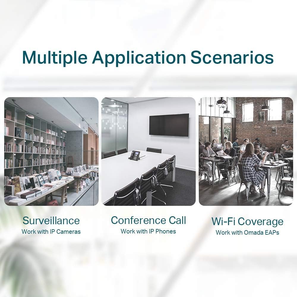 TP-Link TL-SG108PE V3, conmutador PoE administrado inteligente fácil
