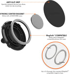 Rokform - Funda ultra resistente para Galaxy S24 + soporte de ventilación magnético doble con agarre súper