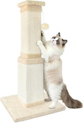 Rascador para gatos de interior, rascador de sisal para gatos de 32