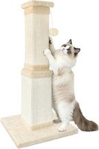 Rascador para gatos de interior, rascador de sisal para gatos de 32