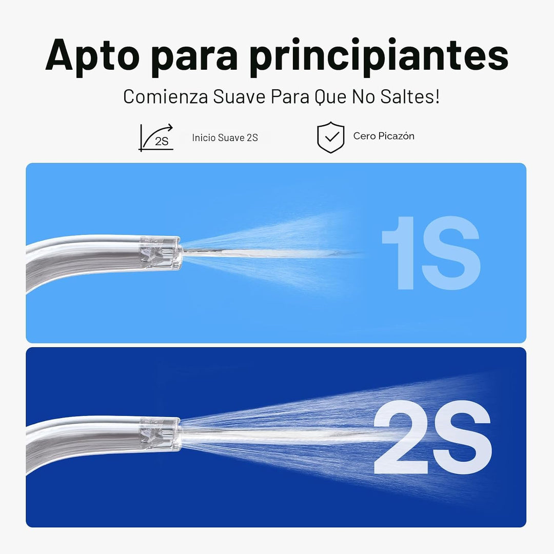 Bitvae Water - Púas de dientes dentales con hilo dental, limpiador...