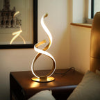 Lámpara Lámpara de mesita de noche única, luz LED táctil regulable en