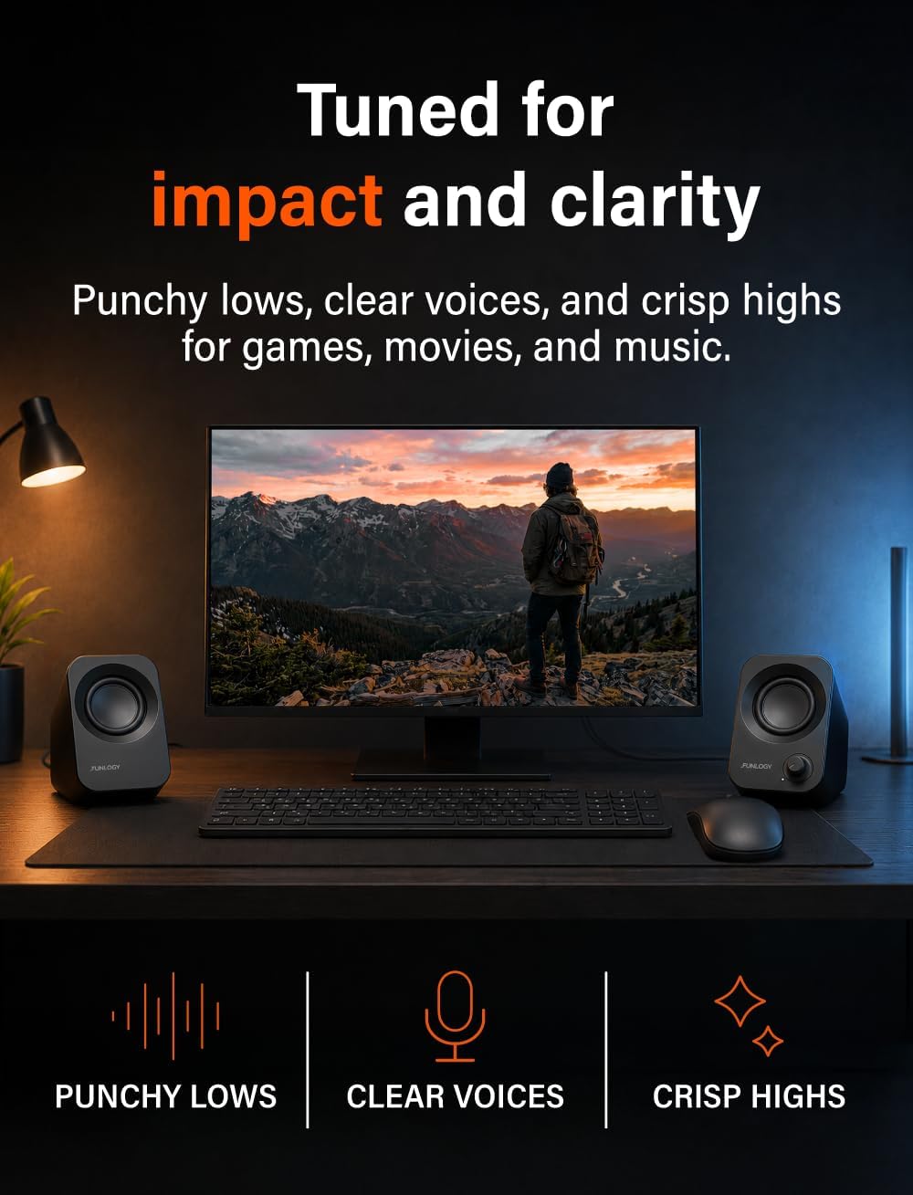 FUNLOGY Altavoz Plus (negro)