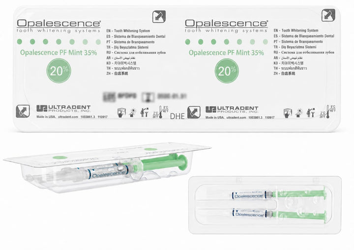 Opalescence Kit de recambio de blanqueamiento dental 20% (4 jeringa...