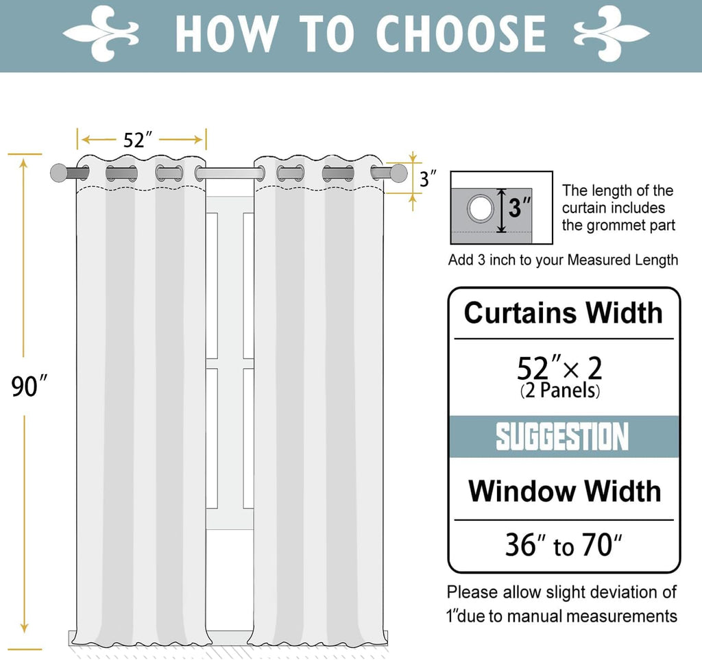 ChrisDowa Cortinas de terciopelo para oscurecer la habitación de 90
