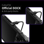 Skull & Co. GripCase SD para SteamDeck: una funda protectora suave con empuñaduras texturizadas, protección completa y soporte, absorción de golpes antideslizante y diseño de cubierta antiarañazos