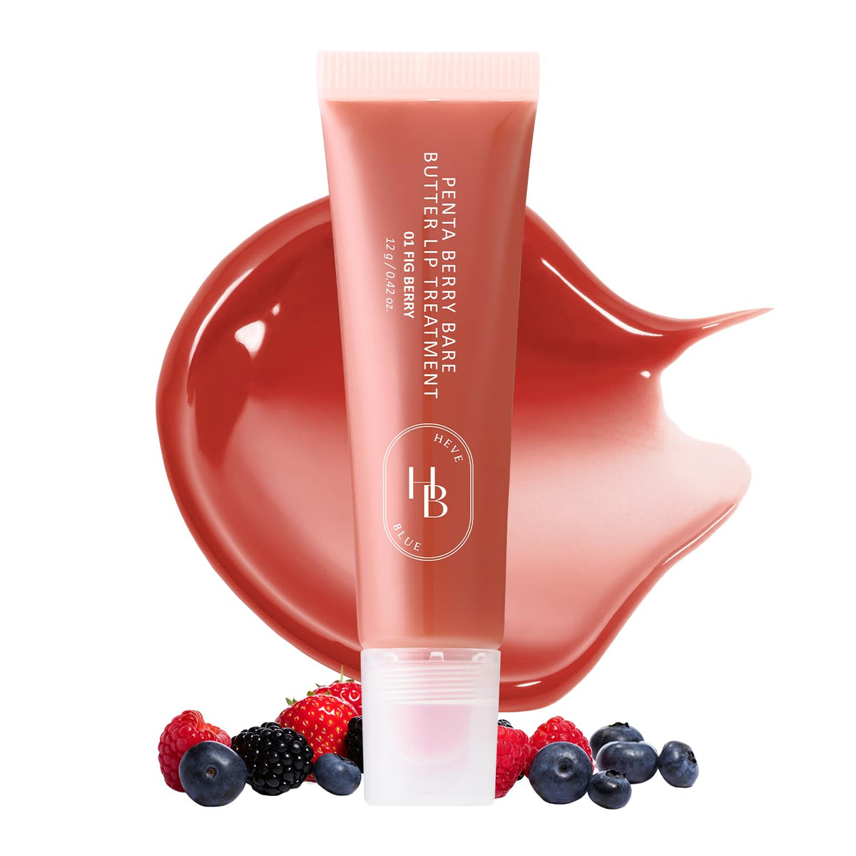 HEVEBLUE Tratamiento labial Penta Berry Panthenol: bálsamo labial,...