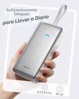 Neoseek Banco de energía de 100W, cargador portátil delgado del ord...