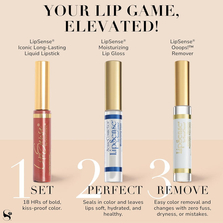 SeneGence LipSense - Lápiz labial líquido de larga duración, 18 hor...
