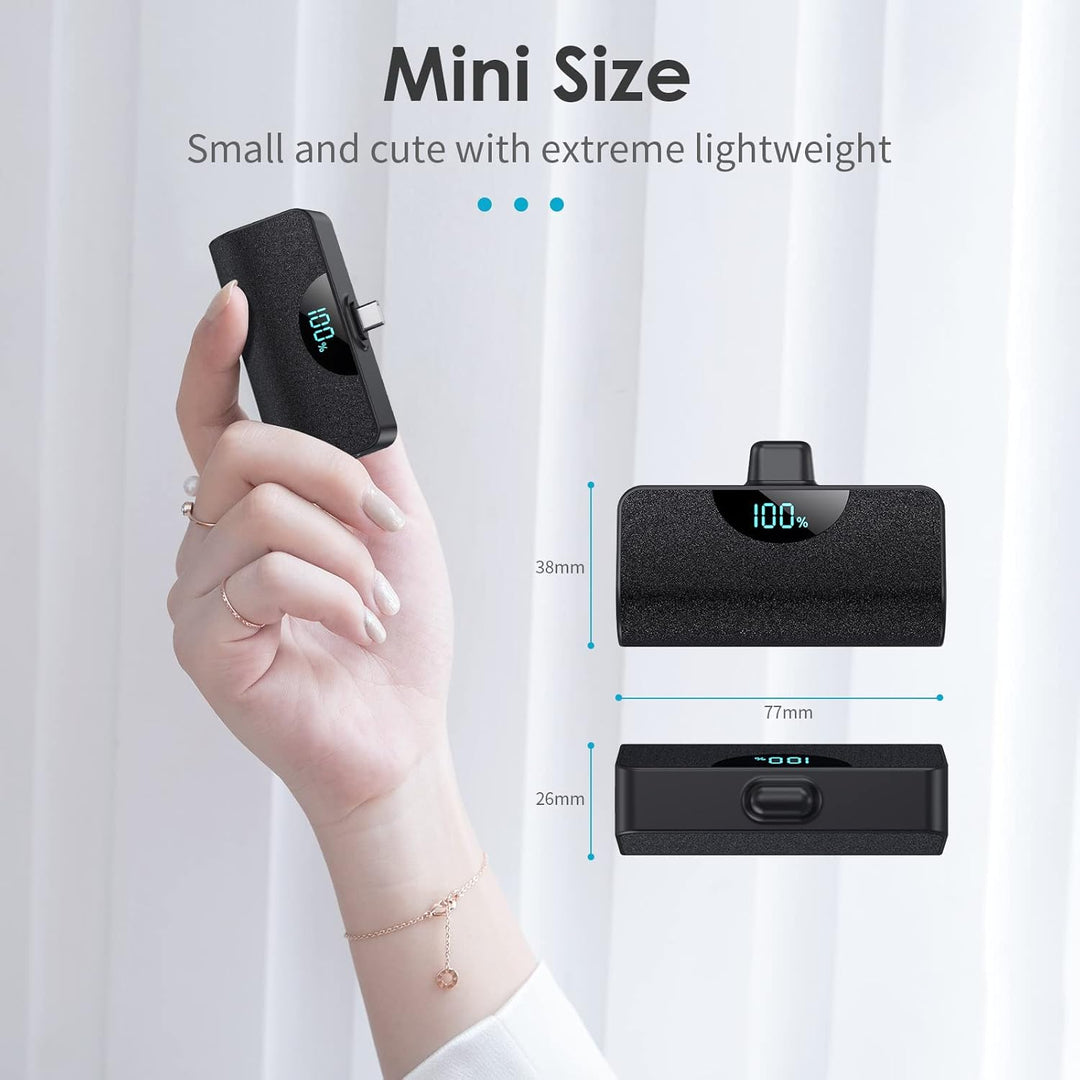 [Paquete de 2] Cargador portátil para iPhone 17\/16\/15,5200mAh PD...