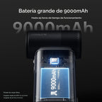 JISULIFE Ventilador Portátil de Mano Ultra2 9000mAh, Máx 25 Hrs, 5...
