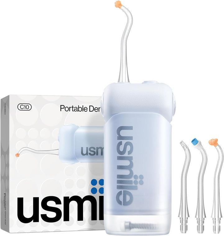 usmile C10 Hilo dental portátil \u2013 Apto para viajes, batería de...