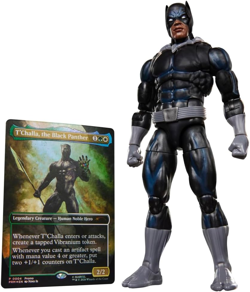 Marvel Legends Series Magic: Gathering negro Panther (exclusivo de