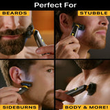 MicroTouch SOLO Titanium, Maquinilla Recargable para Barba y Cuerpo...