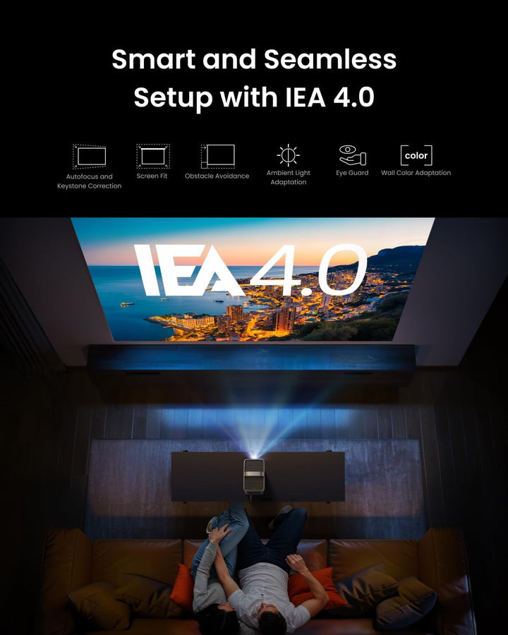 NEBULA Proyector inteligente Cosmos 4K SE, Nebulamaster, alto brill...