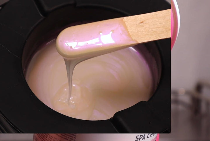 Waxness Cuentas de cera dura termocrómica de fresa blanca a granel,...