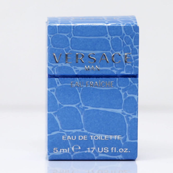 Versace Man Eau Fraiche Por Edt Splash (Mini) Para Hombres 5 Ml