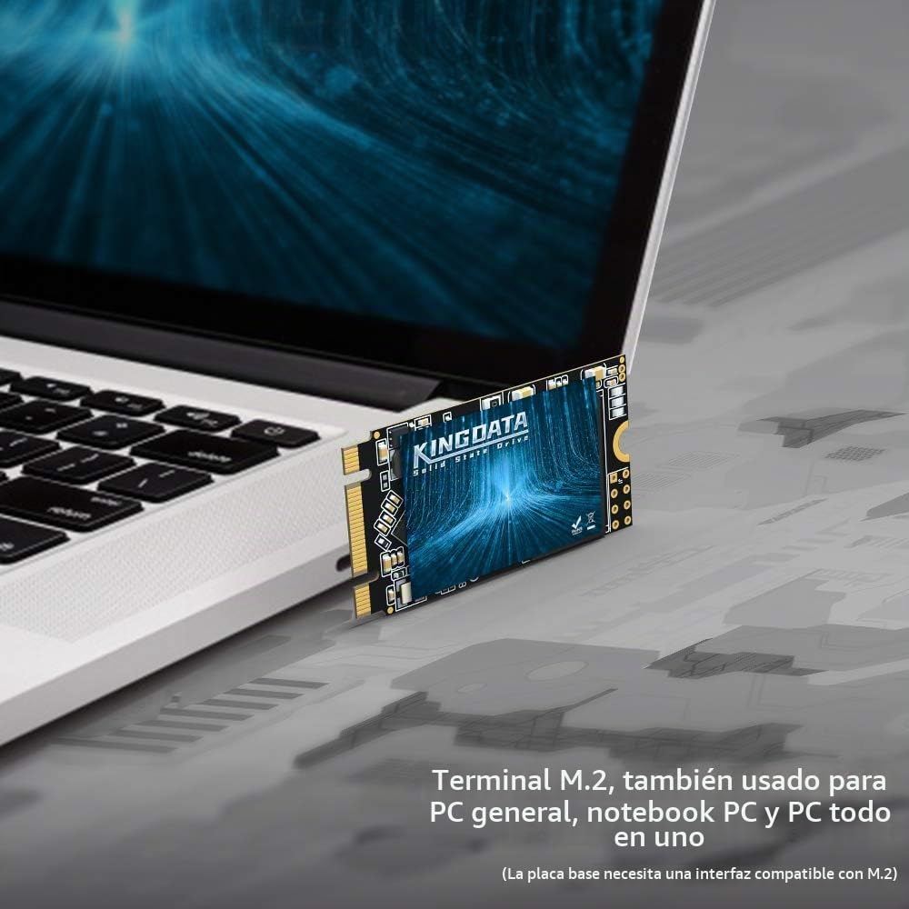 M.2 2242 SSD 1TB Ngff Unidad de estado sólido interna de alto rendimiento para portátil de sobremesa SATA III 6Gb/s Incluye SSD (1TB, M.2 2242)