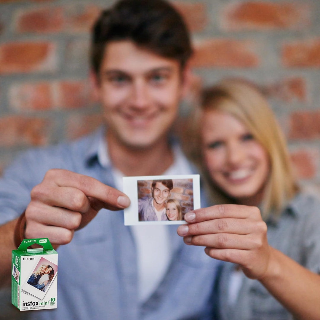 Fujifilm INSTAX Mini película instantánea (Blanco) para cámaras Fuj...