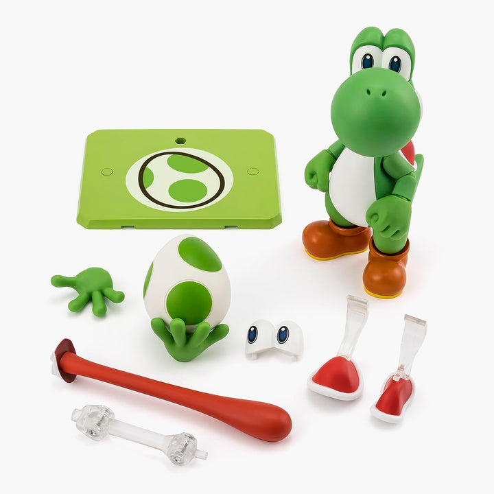 TAMASHII NATIONS - Figura de acción de Super Mario - Yoshi S.H.Figu...
