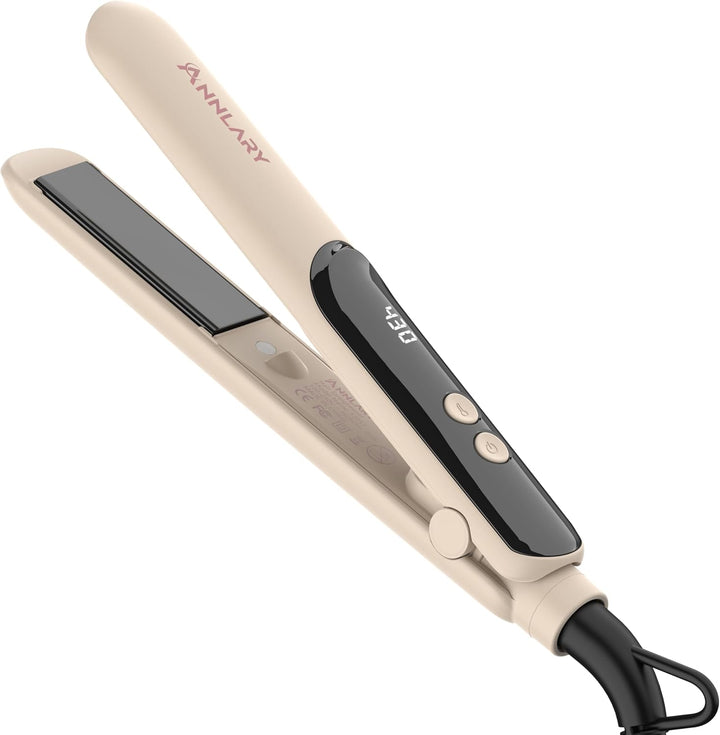 ANNLARY Mini plancha de pelo, plancha plana portátil para viajes |...