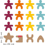 Fisher-Price Formas apilables de juguete Montessori de