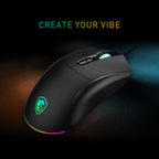 msi Forge GM320 - Ratón para juegos, 12800 DPI, microinterruptor de...