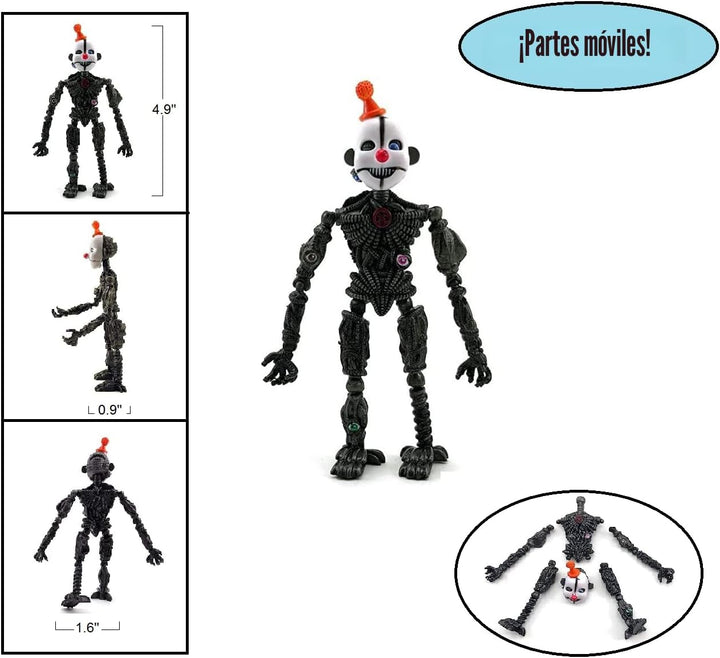 Toysvill FNAF Figuras de acción Sister Location (juego de 5 piezas)...
