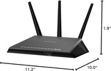 NETGEAR R7000P-100NAR Nighthawk AC2300 Router WiFi de 2 bandas - Ce...