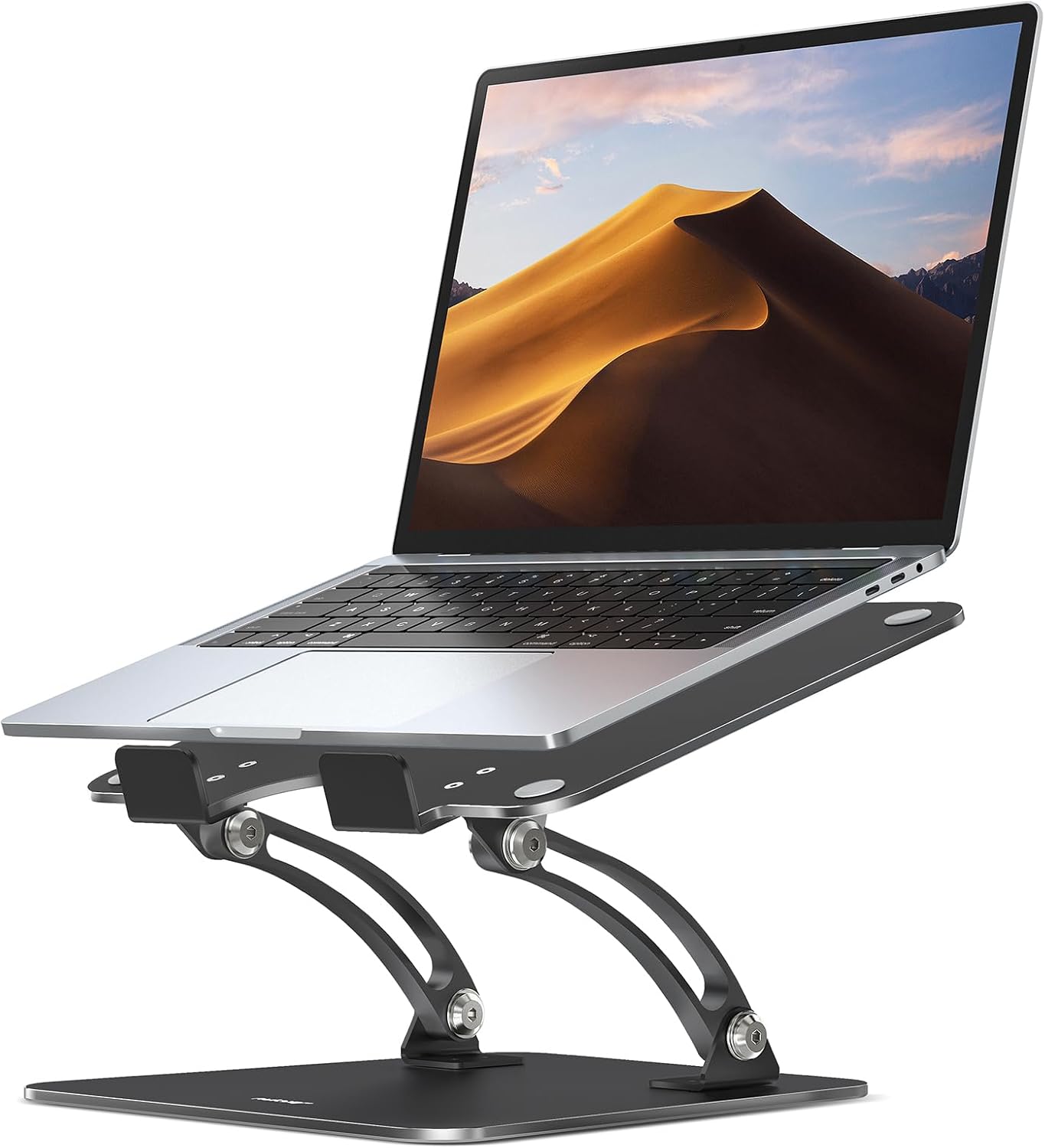 Nulaxy Soporte para portátil totalmente ajustable para escritorio,...