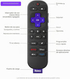 Roku Ultra - Ultimate Streaming Player (renovado) - Dispositivo de transmisión 4K para TV con HDR10+, Dolby Vision y Atmos - Bluetooth y Wi-Fi 6 - Control remoto por voz recargable Pro con botones