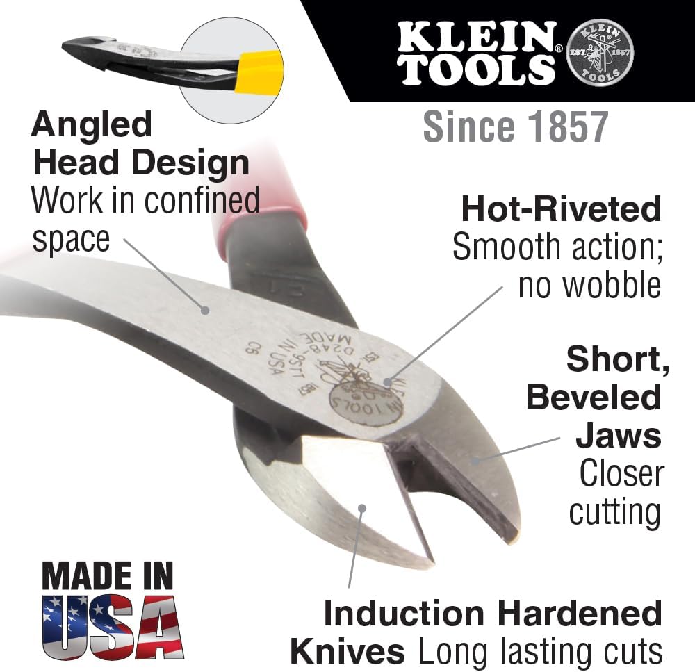 Klein Tools Juego de herramientas para electricista 5300, incluye 4...