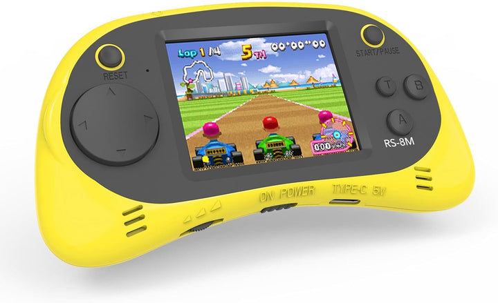 Juegos de mano para niños, videojuego retro de 16 bits con 220 jueg...