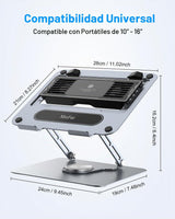 METFUT Soporte de refrigeración para laptop con enfriador termoeléc...