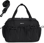 ECOHUB Bolsa de gimnasio pequeña para mujer, mini bolsa de lona con