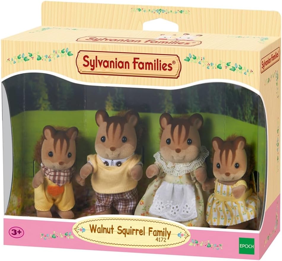 Sylvanian Families - Familia Ardilla Nogal