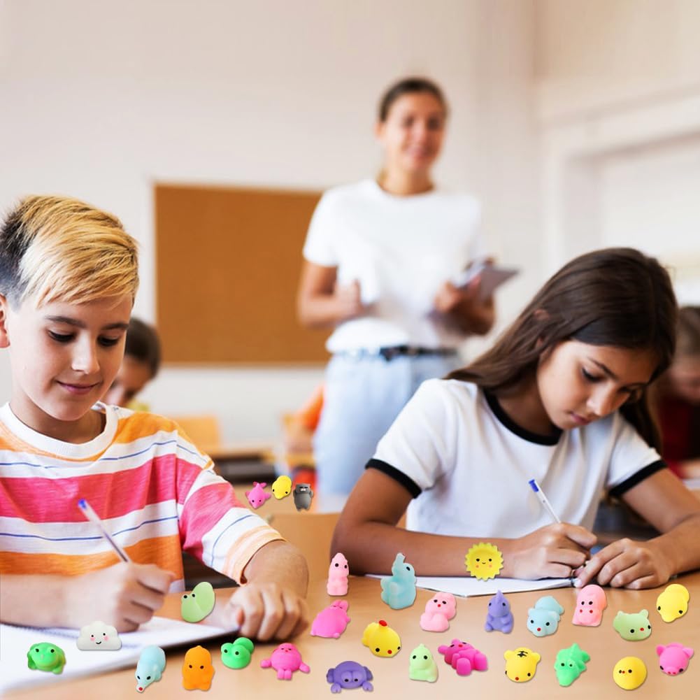 40 paquetes de juguetes esponjosos para niños, Kawaii Squishies, an...
